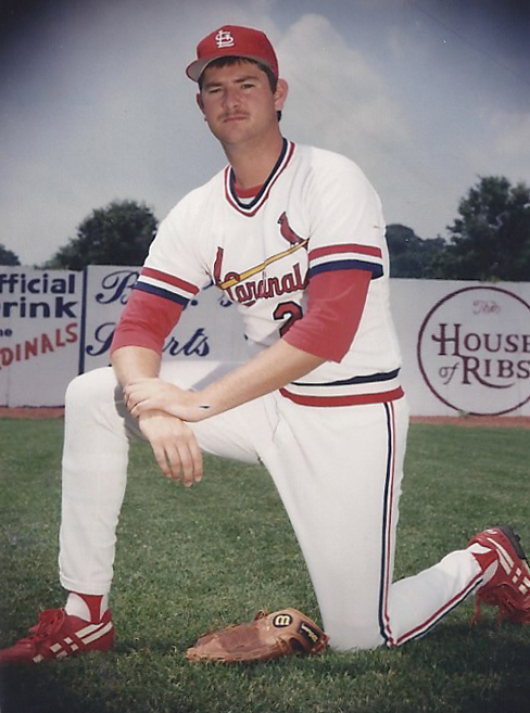 Chuck Pittman during his tenure with the Johnson City Cardinals minor league baseball team.