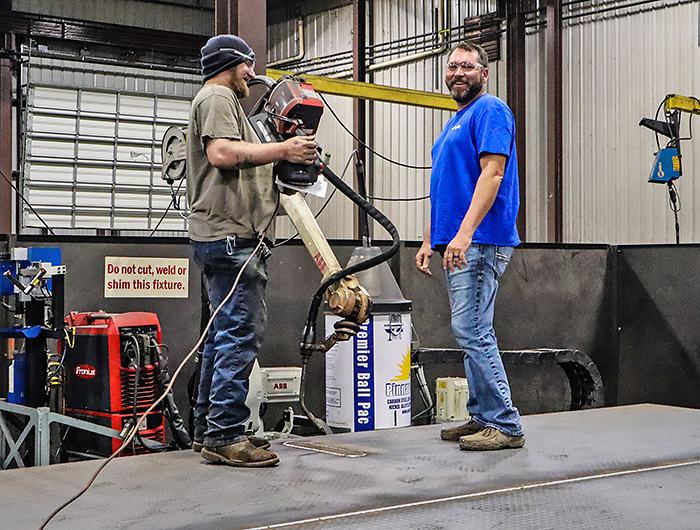 Cardinal Scale Shop Supervisor Dustin Benefiel