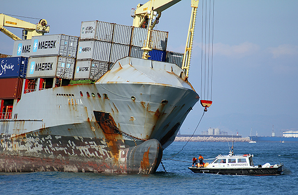 SOLAS (Safety Of Life At Sea) regulations require that the declared weight of all shipping containers be verified before transport to avoid shipping incidents.