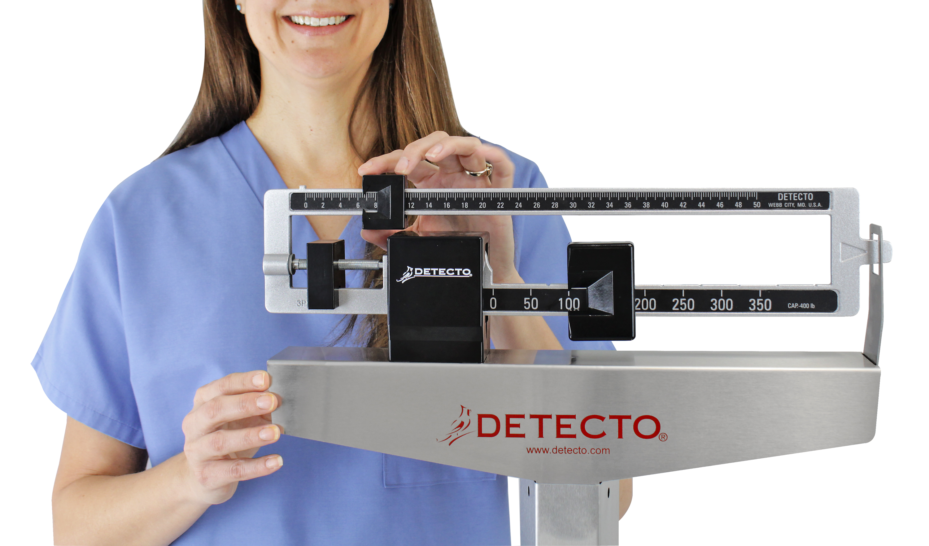 Eye-Level Mechanical Beam Physician Scale with Height Rod (KILOS)